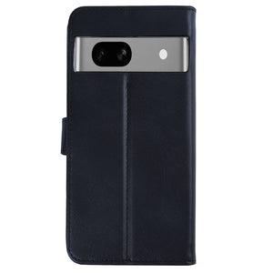 Rixus Bookcase For Google Pixel 7A Black