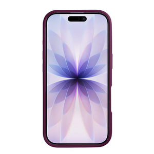 Rixus Classic 03 Case With MagSafe Compatible For Apple iPhone 17 Dark Pink