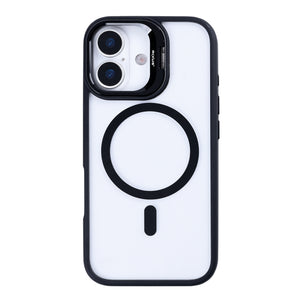 Rixus Classic 03 Case With MagSafe Compatible For Apple iPhone 17 Black