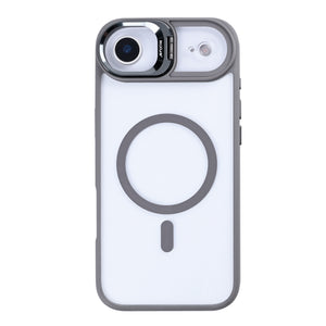 Rixus Classic 03 Case With MagSafe Compatible For Apple iPhone 17 Air Titanium Grey