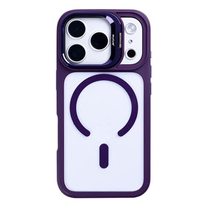 Rixus Classic 03 Case With MagSafe Compatible For Apple iPhone 17 Pro Max Deep Purple