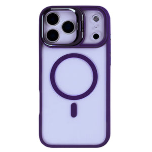 Rixus Classic 03 Case With MagSafe For Apple iPhone 17 Pro Max Deep Purple