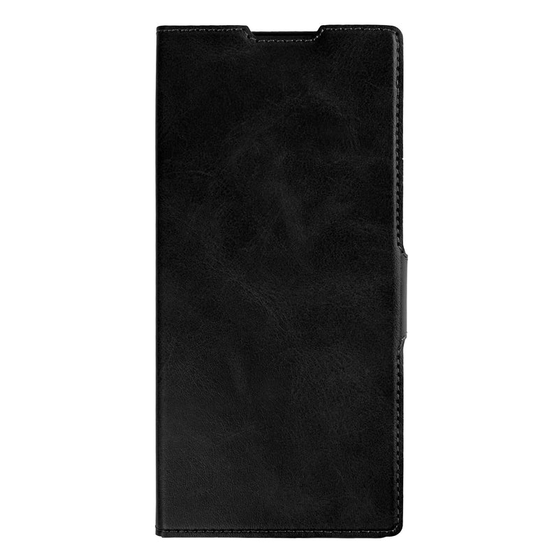 Rixus Wallet Case With Pen Holder For Samsung Galaxy Z Fold 7 Black