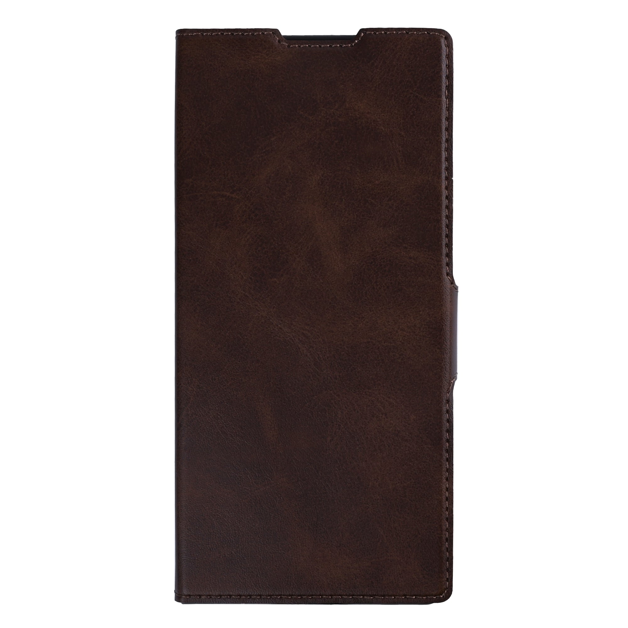 Rixus Wallet Case With Pen Holder For Samsung Galaxy Z Fold 7 Brown