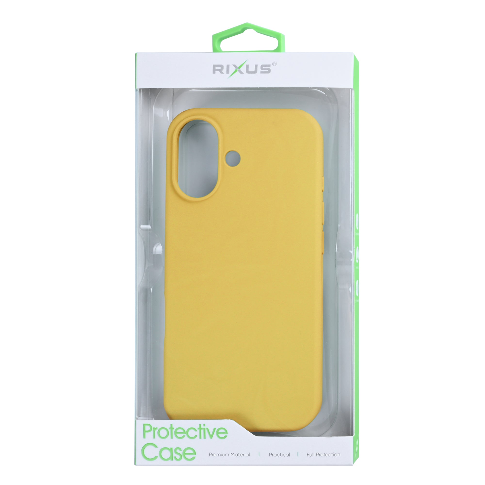 Rixus Soft TPU Phone Case For Apple iPhone 17 Gold