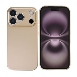 Rixus Soft TPU Phone Case For Apple iPhone 17 Pro Gold