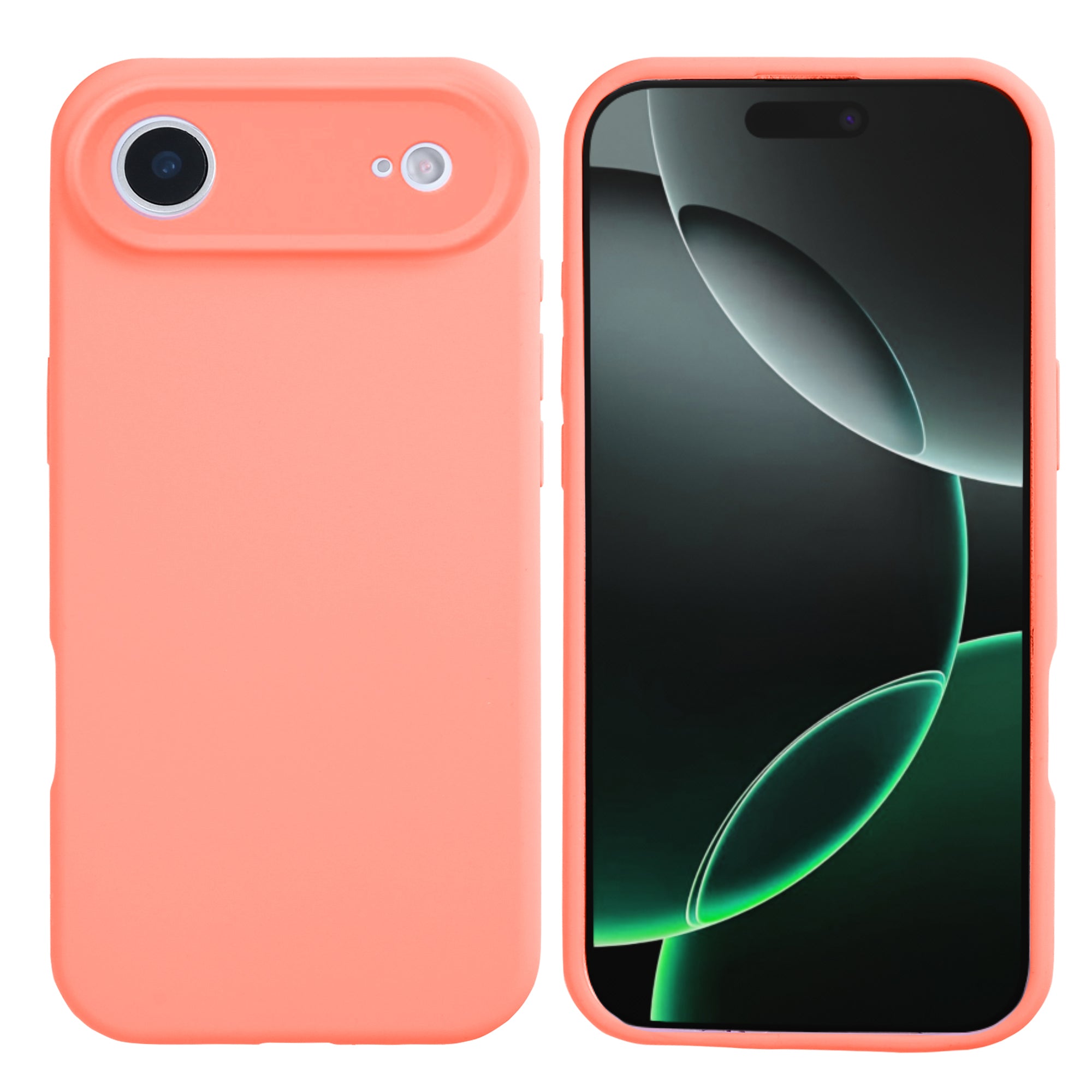 Rixus Soft TPU Phone Case For Apple iPhone 17 Air Pink