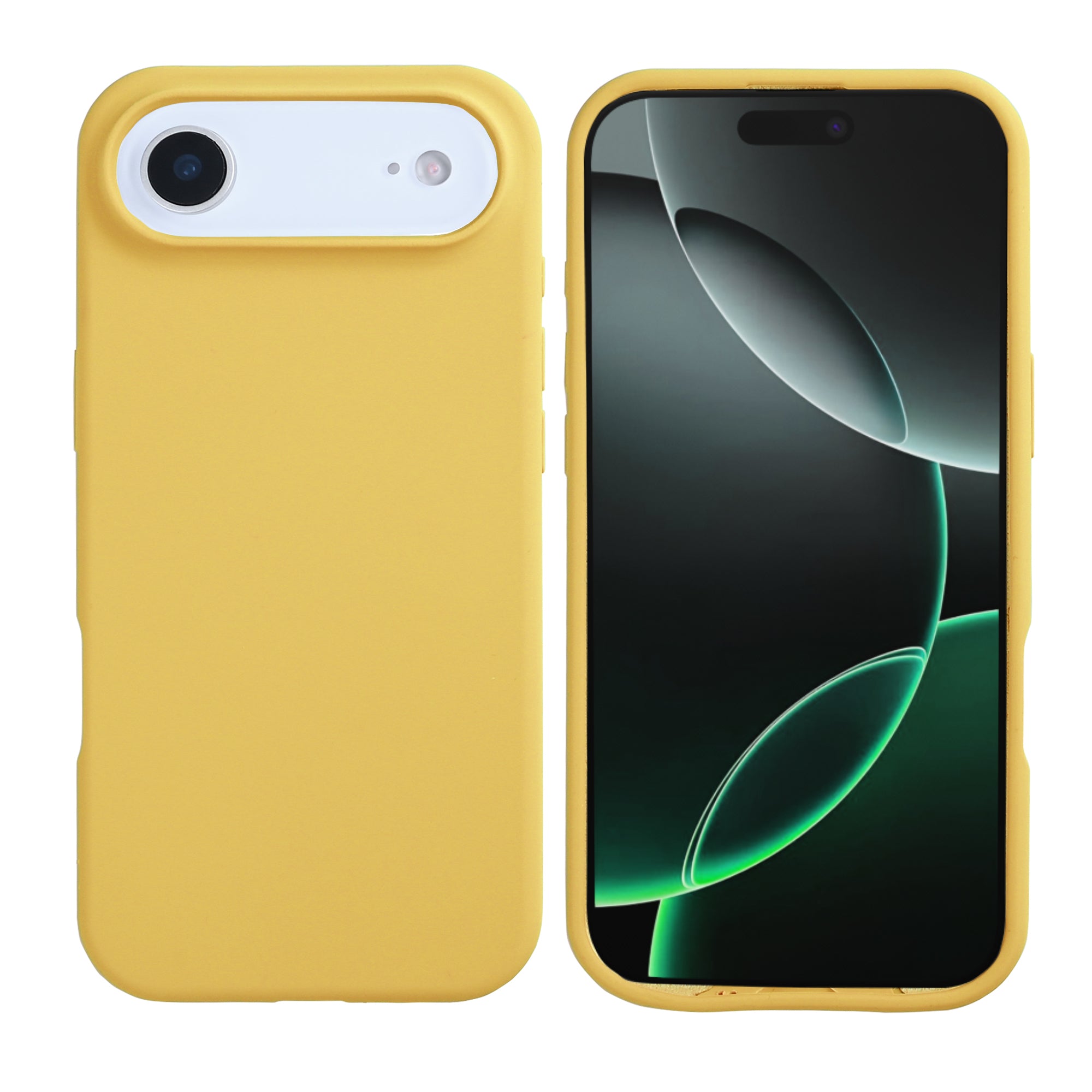Rixus Soft TPU Phone Case For Apple iPhone 17 Air Gold