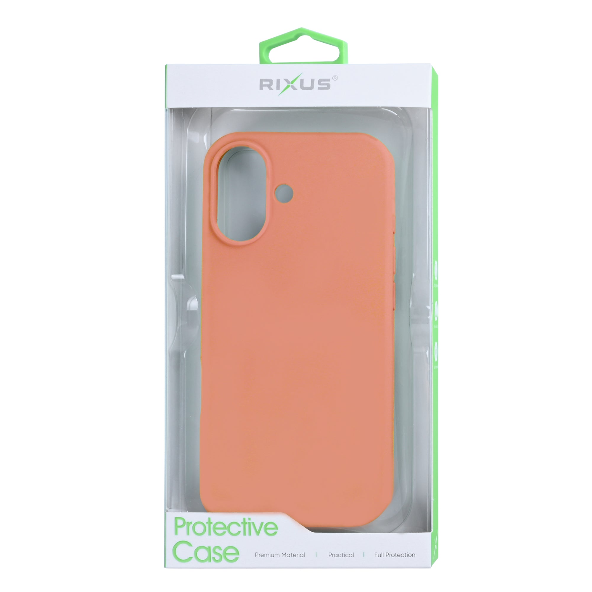 Rixus Soft TPU Phone Case With MagSafe For Apple iPhone 17 Pink