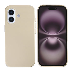 Rixus Soft TPU Phone Case With MagSafe For Apple iPhone 17 Gold