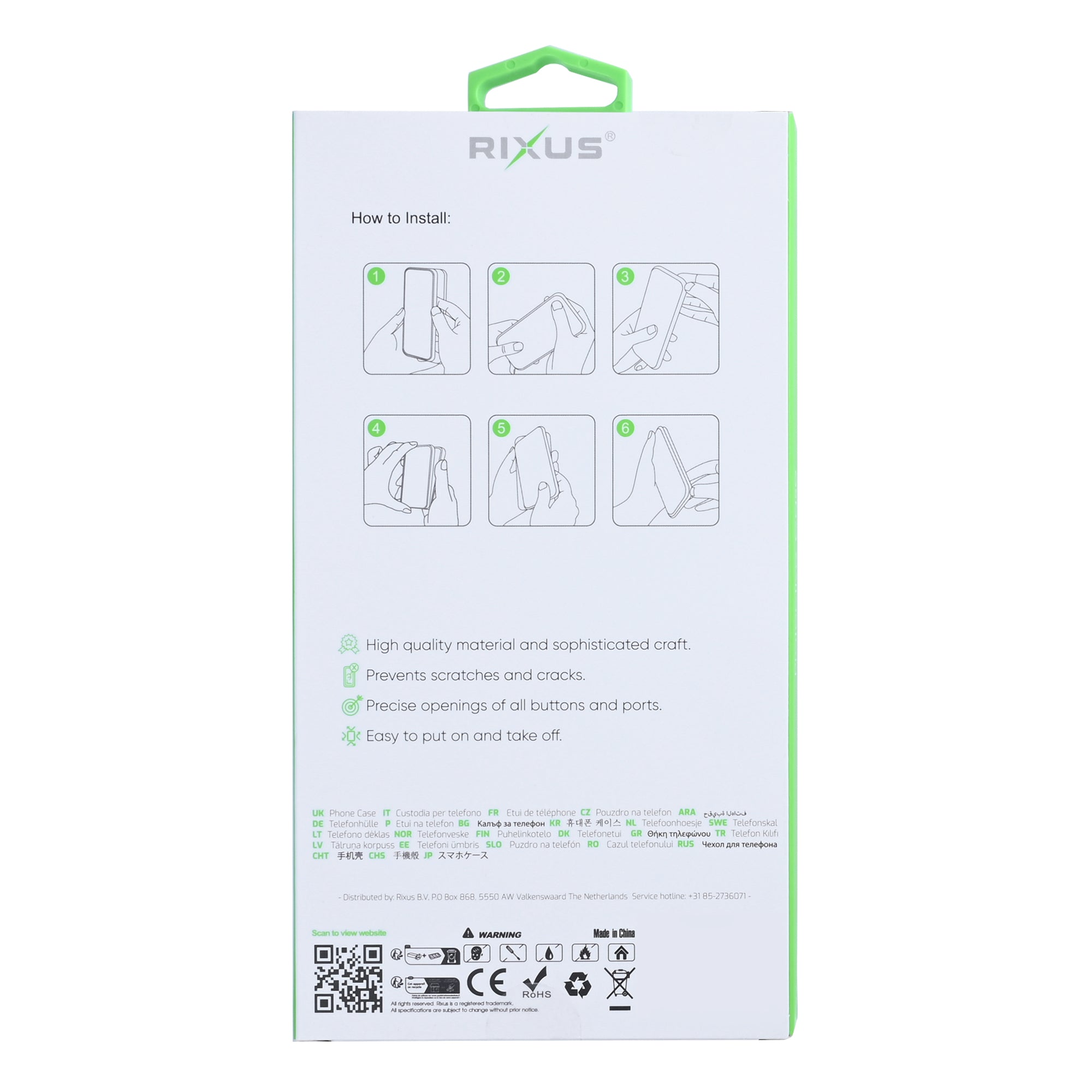 Rixus Soft TPU Phone Case With MagSafe For Apple iPhone 17 Pro Matcha