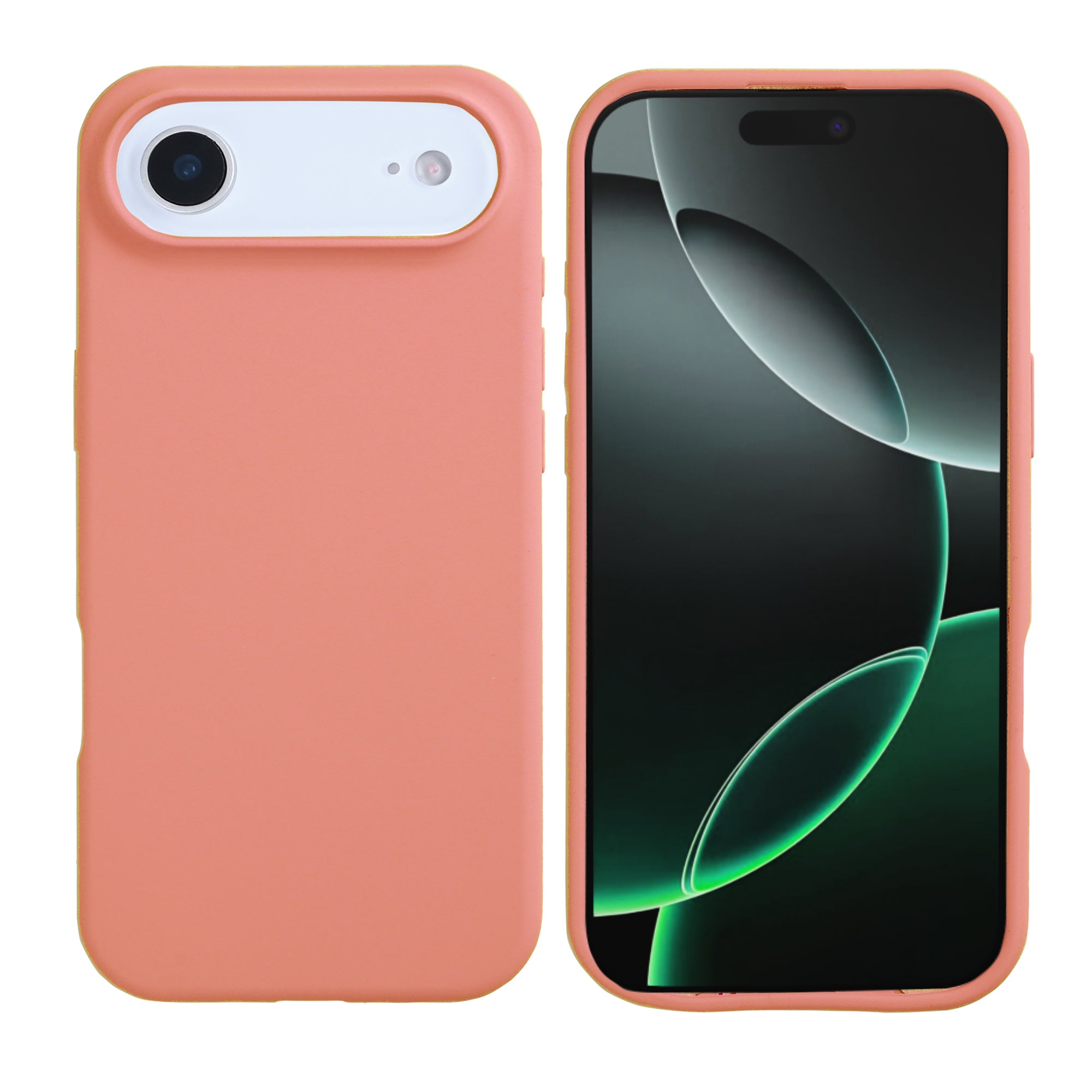 Rixus Soft TPU Phone Case With MagSafe For Apple iPhone 17 Air Pink