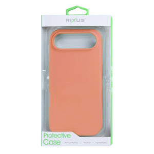 Rixus Soft TPU Phone Case With MagSafe For Apple iPhone 17 Air Pink