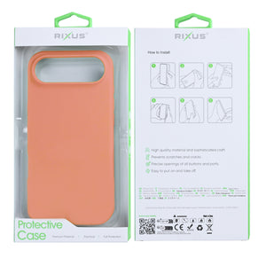 Rixus Soft TPU Phone Case With MagSafe For Apple iPhone 17 Air Pink
