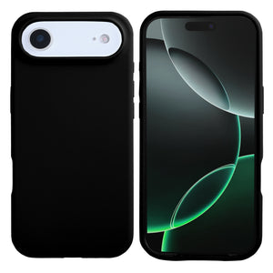 Rixus Soft TPU Phone Case With MagSafe Compatible For Apple iPhone 17 Air Black