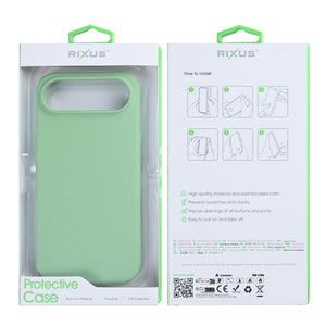 Rixus Soft TPU Phone Case With MagSafe Compatible For Apple iPhone 17 Air Matcha