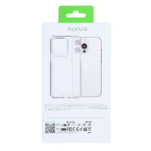 Rixus Armor-X Anti Shock Case For Apple iPhone 17 Air Transparant