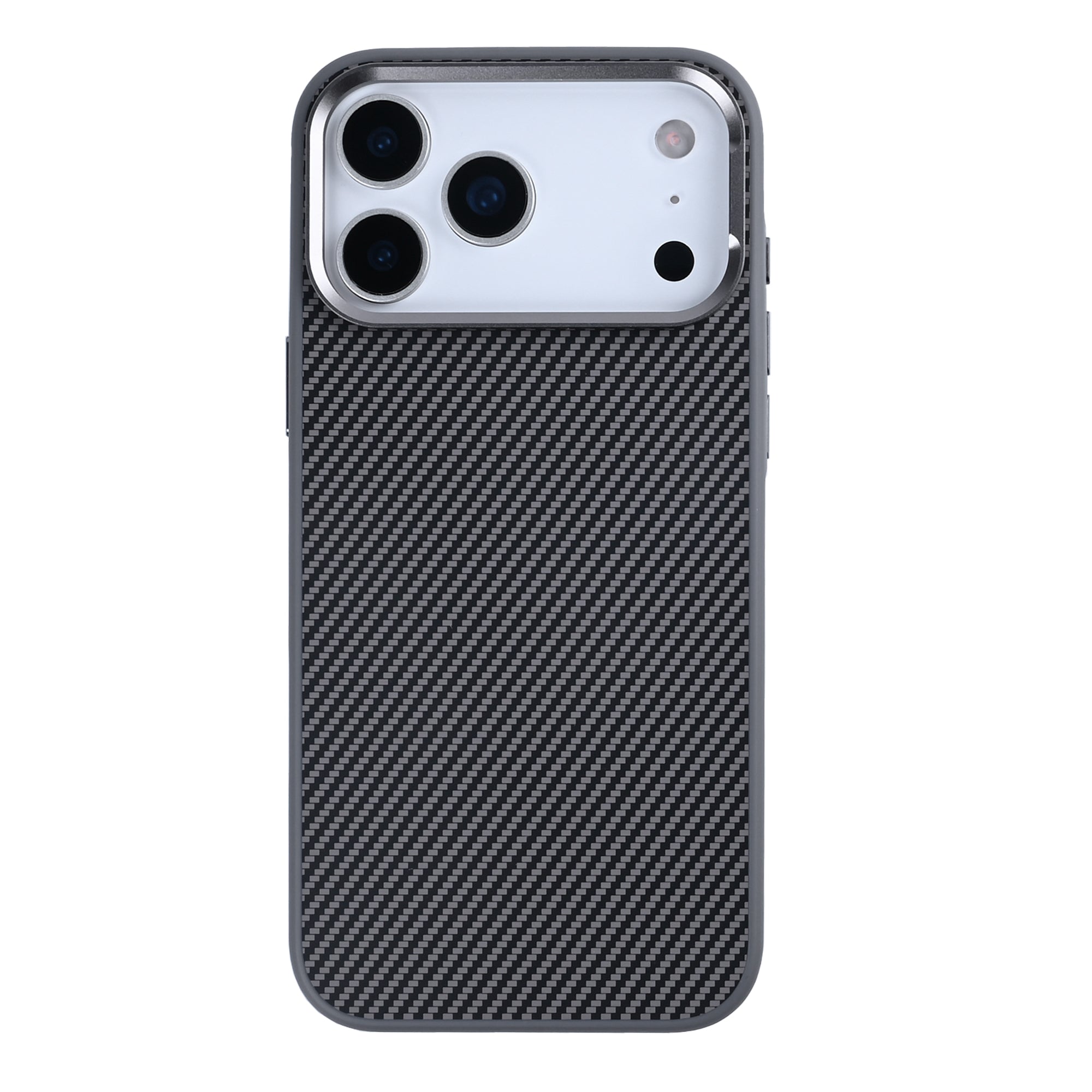 Rixus Mag Carbon With MagSafe For Apple iPhone 17 Pro Titanium Grey