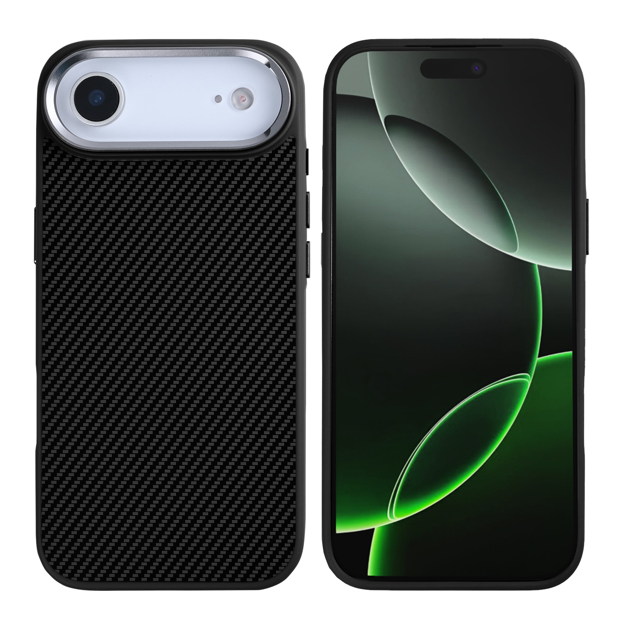 Rixus Mag Carbon With MagSafe For Apple iPhone 17 Air Titanium Black