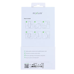 Rixus Mag Carbon With MagSafe For Apple iPhone 17 Pro Max Titanium Black
