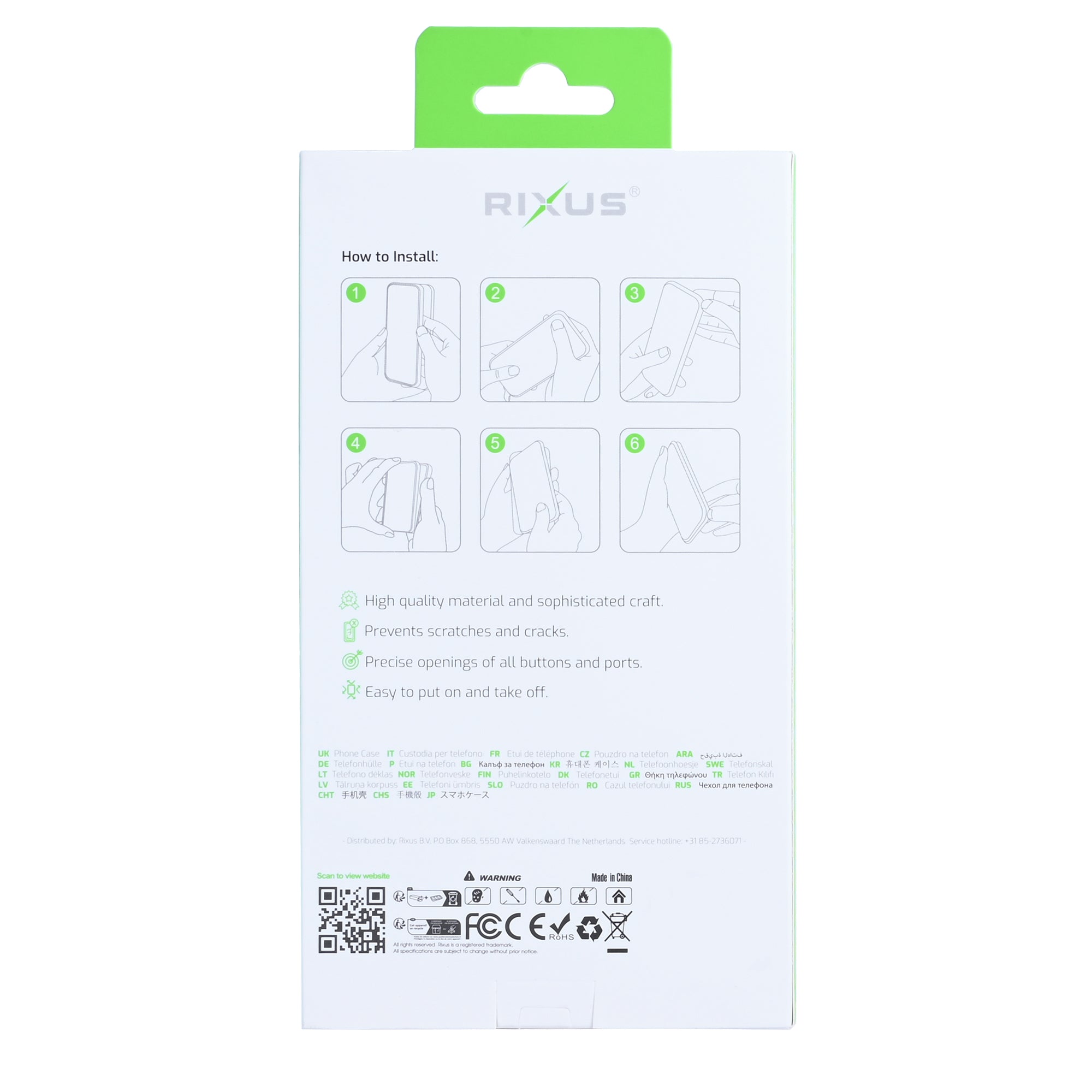 Rixus Instinct Mag Case For Apple iPhone 17 Pro Max Black