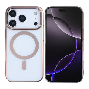 Rixus Instinct Mag Case For Apple iPhone 17 Pro Max Desert Titanium