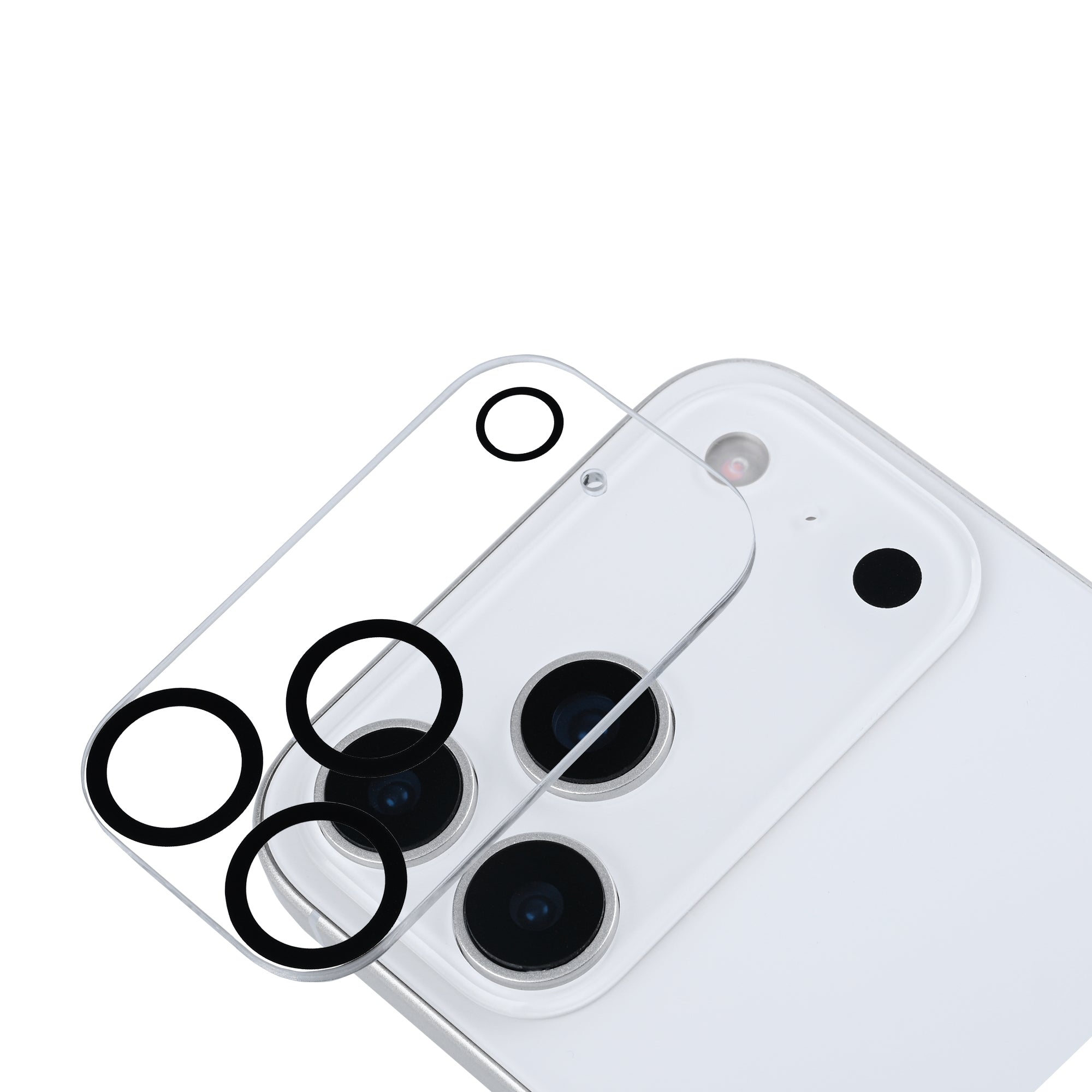 Rixus Clear HD Camera Tempered Glass For Apple iPhone 17 Pro