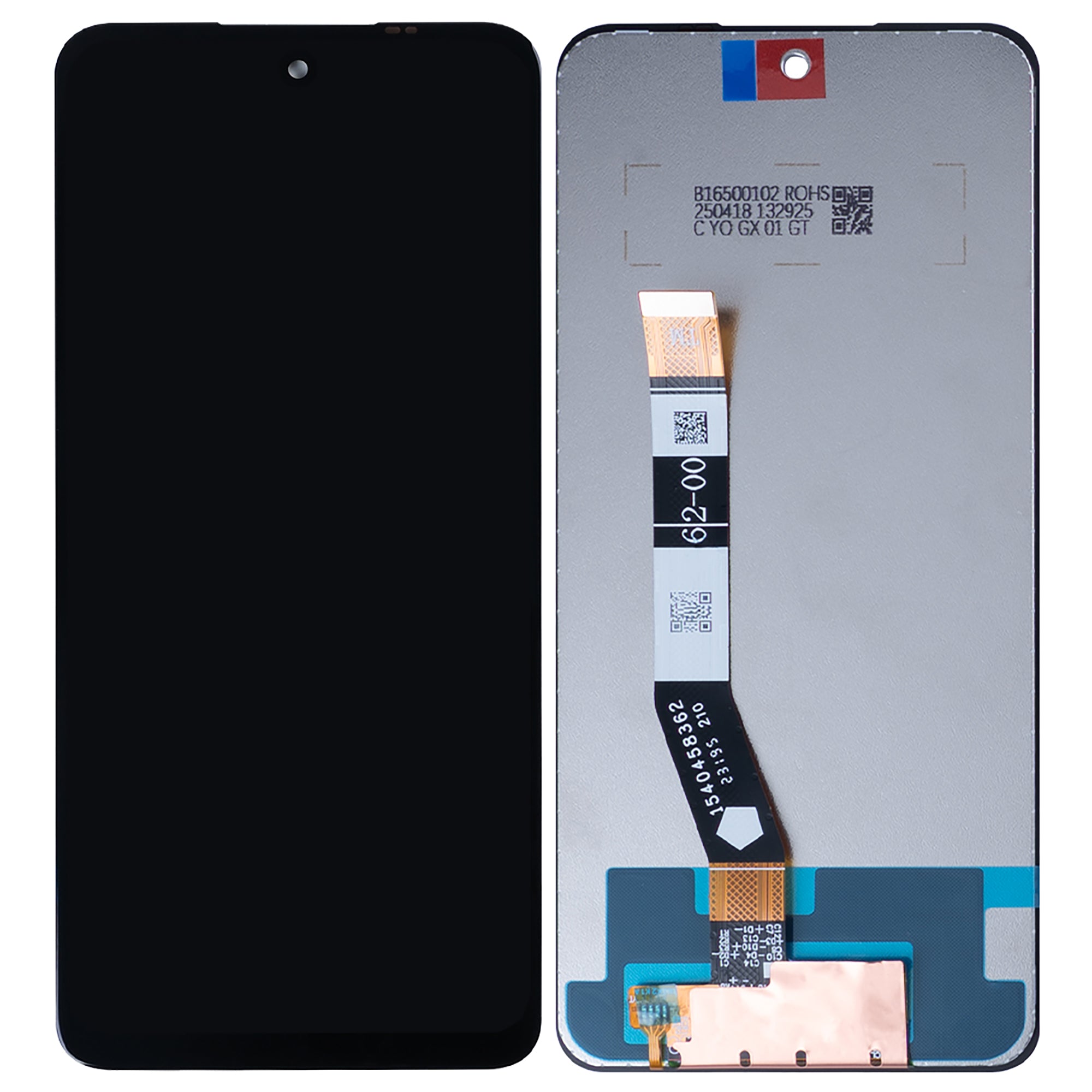 Motorola Moto G55 Display And Digitizer Without Frame Black OEM