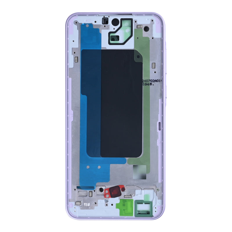 Samsung Galaxy A35 A356B Middle Frame Lilac Purple OEM