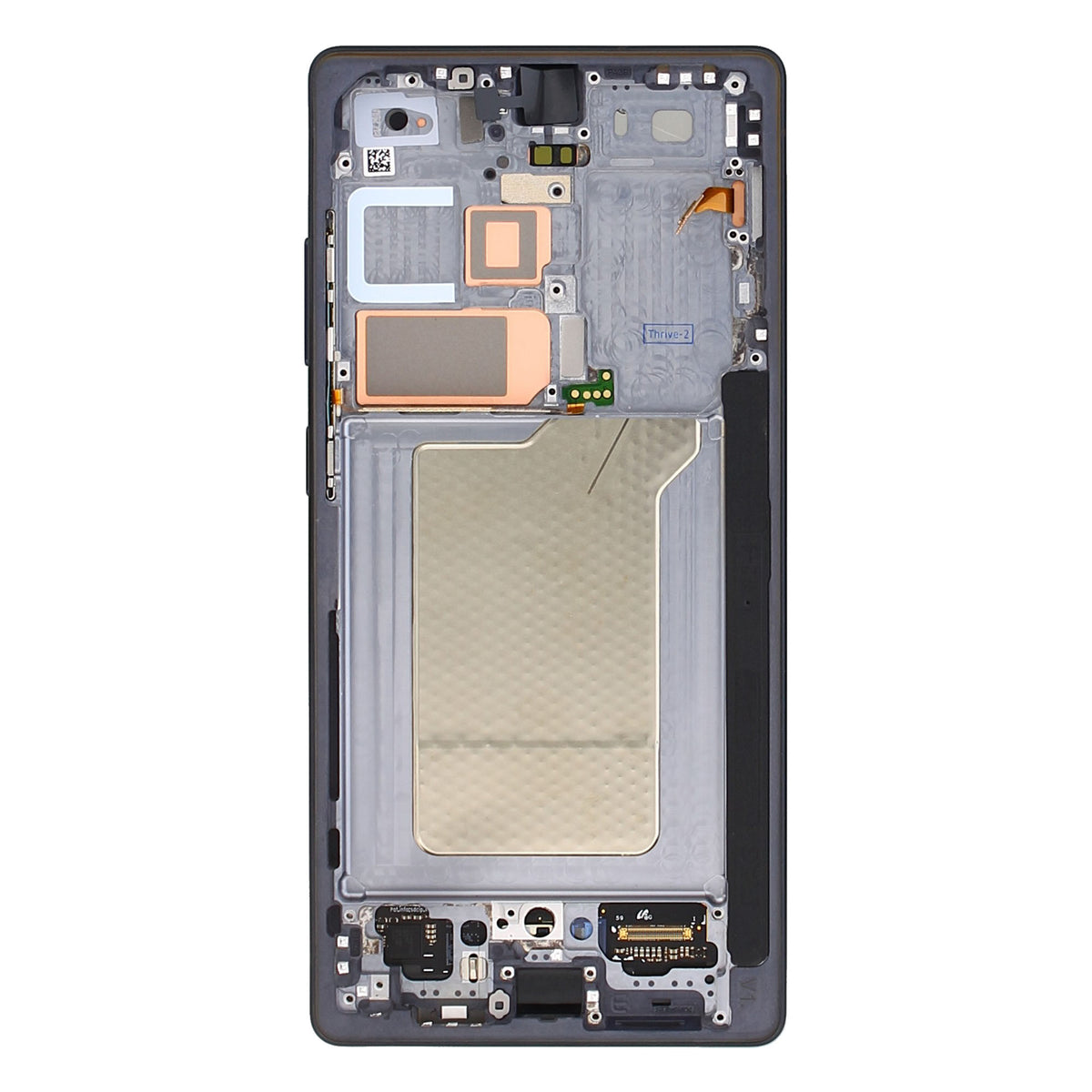 Samsung Galaxy S25 Ultra S938B Display And Digitizer With Frame Titanium Jet Black Service Pack