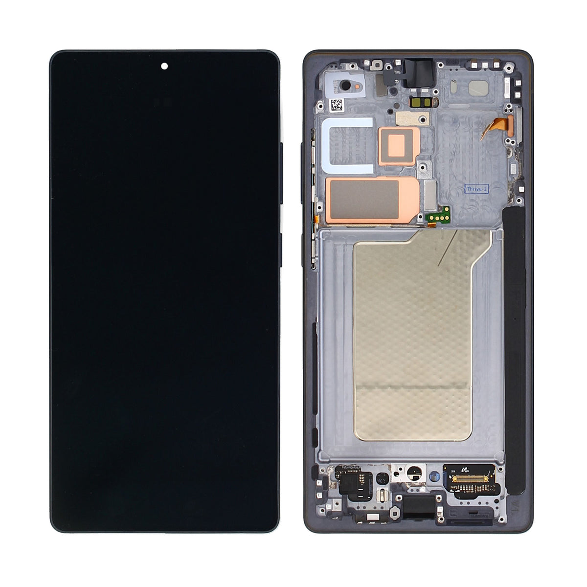 Samsung Galaxy S25 Ultra S938B Display And Digitizer With Frame Titanium Jet Black Service Pack