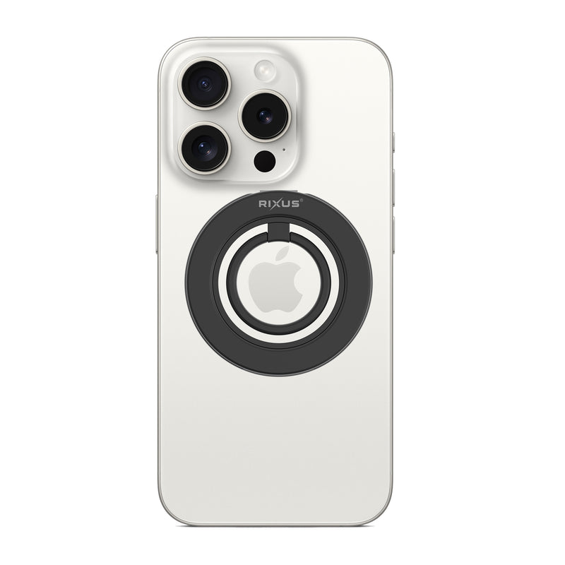 Rixus RXPH30B MagGo Magnetic Ring Holder Titanium Black