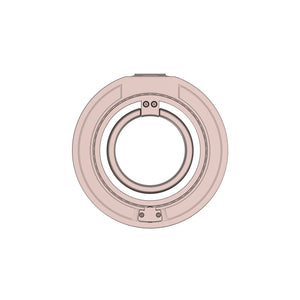 Rixus RXPH30G MagGo Magnetic Ring Holder Titanium Gold