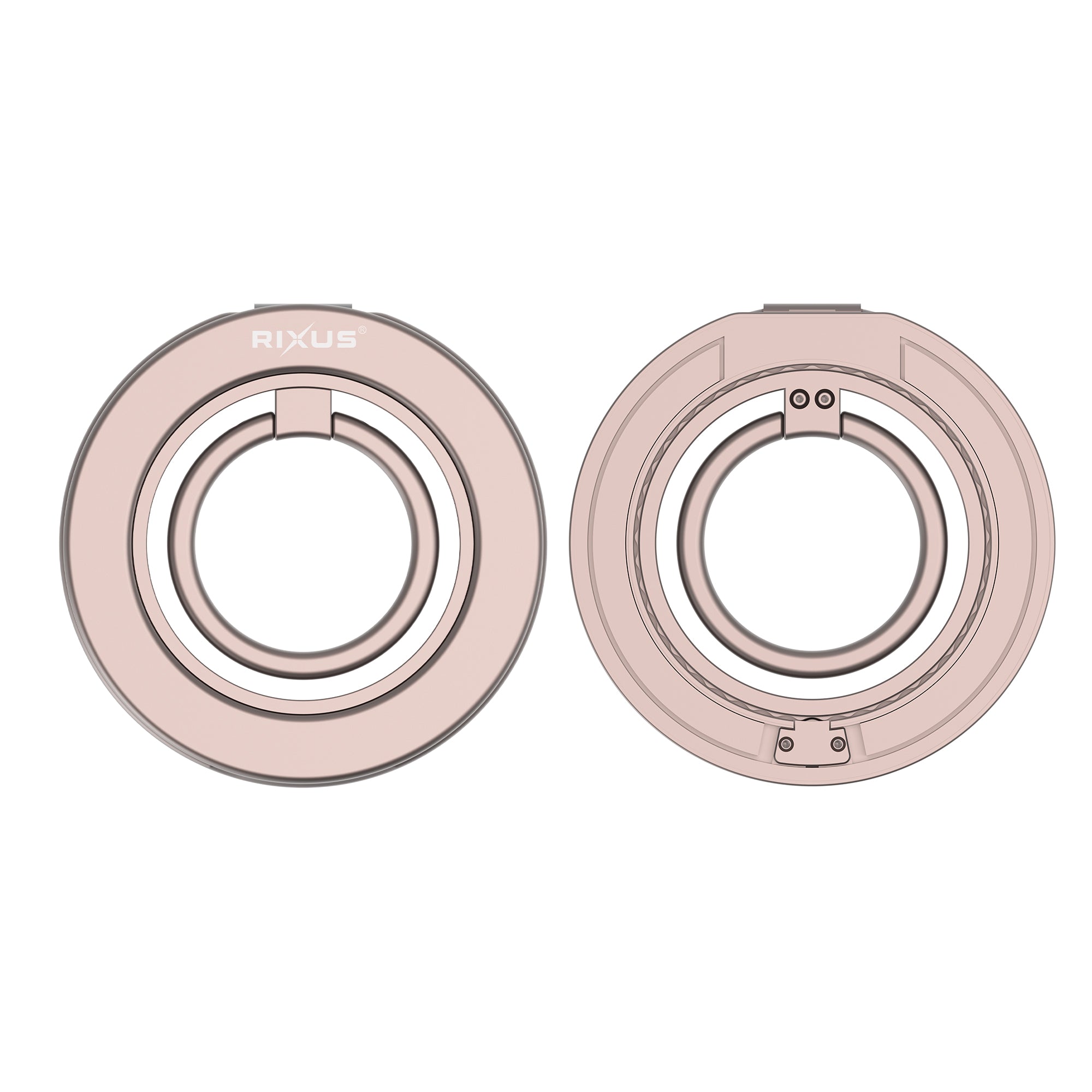 Rixus RXPH30G MagGo Magnetic Ring Holder Titanium Gold