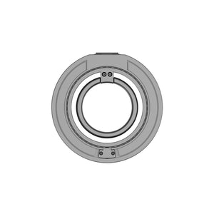 Rixus RXPH30S MagGo Magnetic Ring Holder Titanium Silver