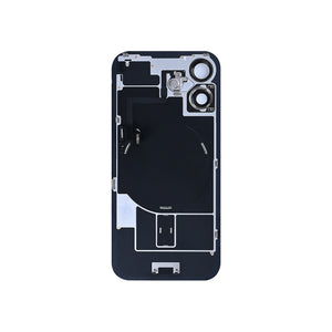 For iPhone 16 Extra Glass With NFC, Enlarged Camera Frame Ultramarine Pulled