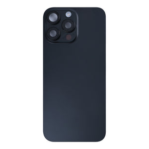 For iPhone 16 Pro Extra Glass With NFC, Enlarged Camera Frame Black Titanium Pulled