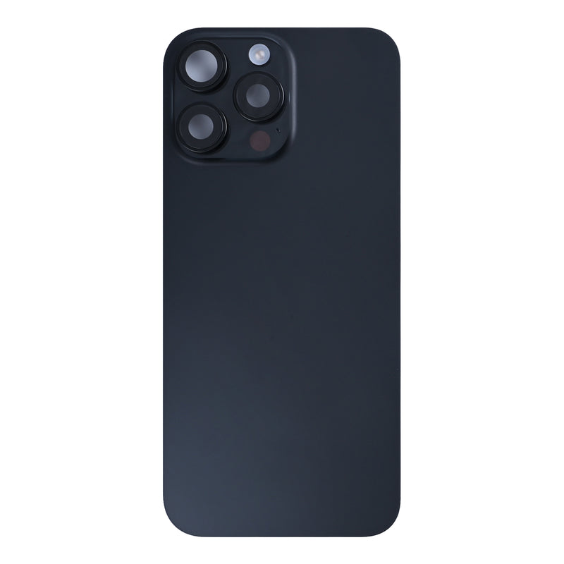 For iPhone 16 Pro Extra Glass With NFC, Enlarged Camera Frame Black Titanium Pulled