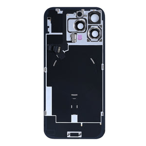 For iPhone 16 Pro Max Extra Glass With NFC, Enlarged Camera Frame White Titanium Pulled
