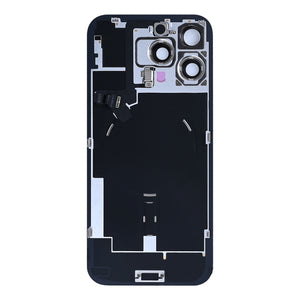 For iPhone 16 Pro Max Extra Glass With NFC, Enlarged Camera Frame Natural Titanium Pulled