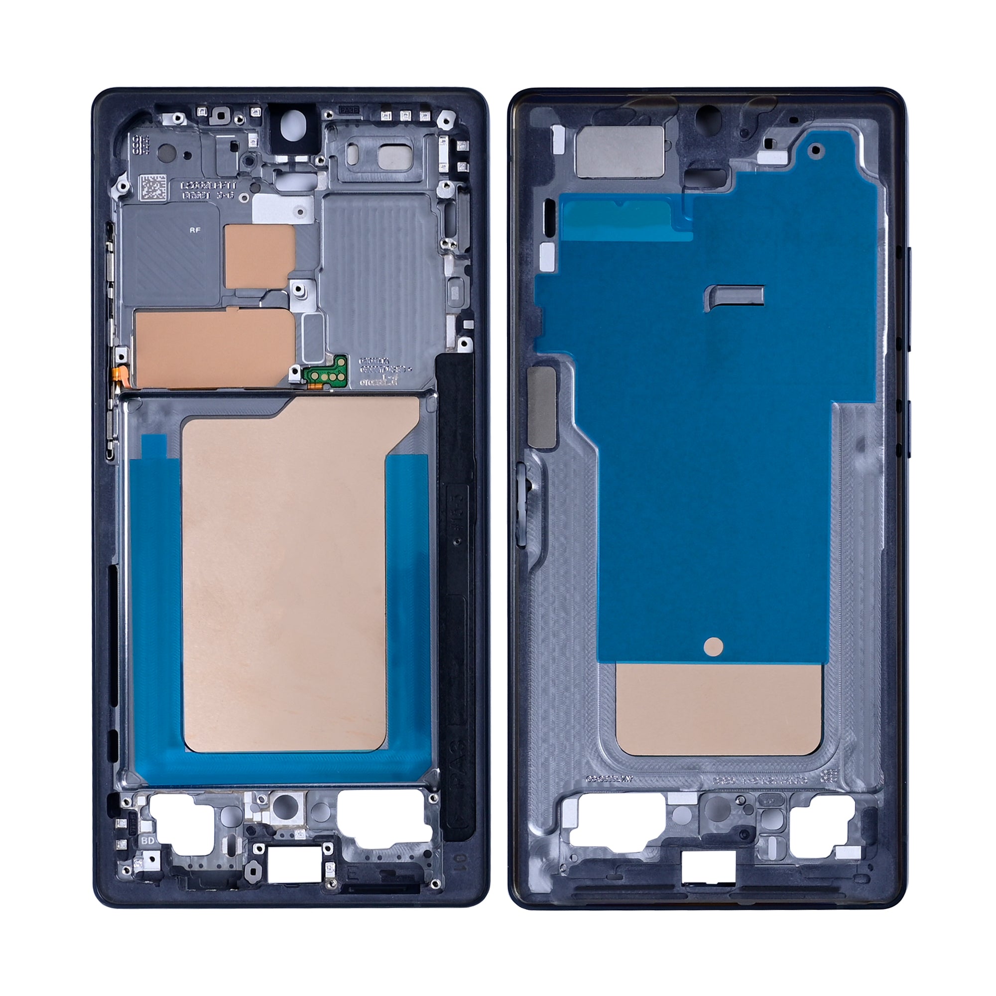 Samsung Galaxy S25 Ultra S938B Middle Frame Titanium Black OEM