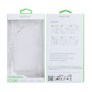 Rixus Anti-Burst Case For Samsung Galaxy A07 Transparent