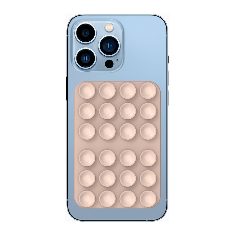 Rixus RXPH40 Suction Cup Mirror Phone Holder Light Pink