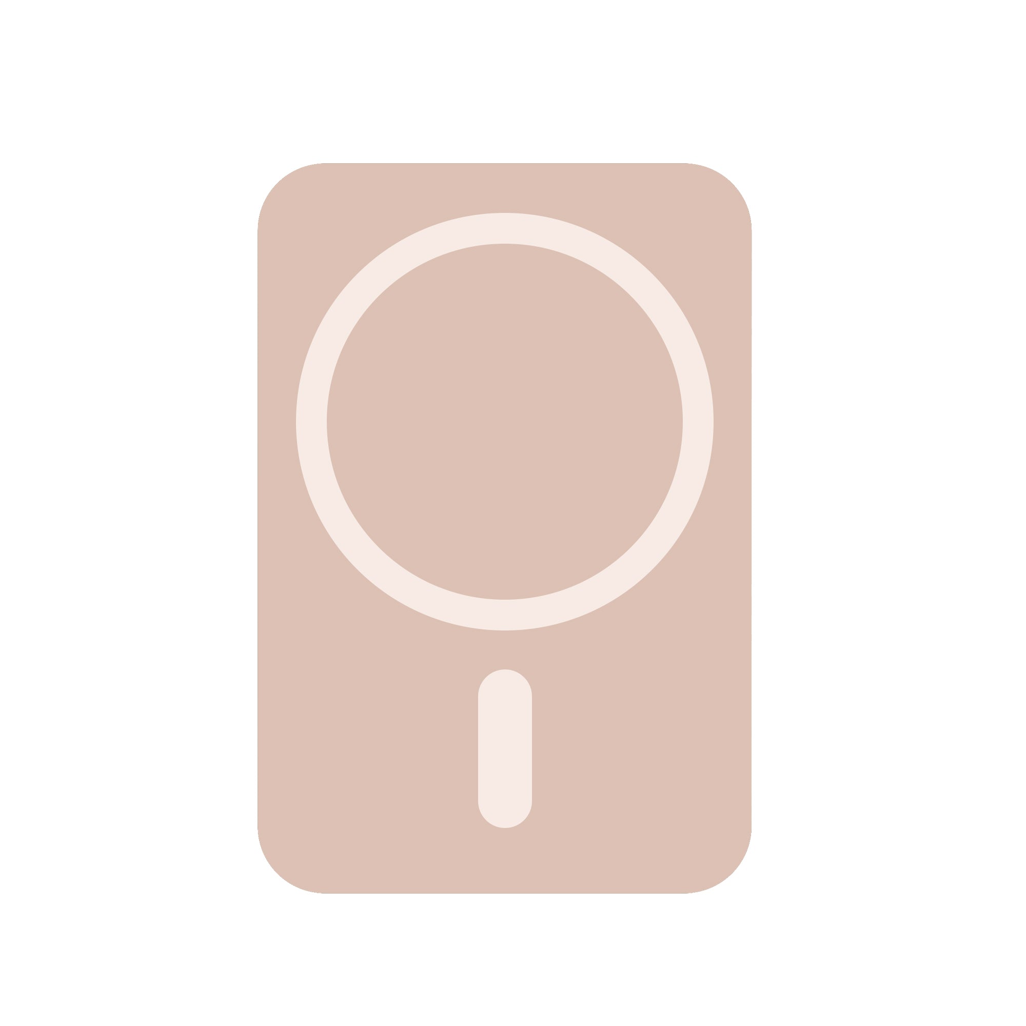 Rixus RXPH40 Suction Cup Mirror Phone Holder Light Pink