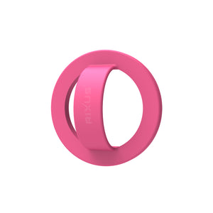 Rixus RXPH50L Silicone Ring Holder For Magsafe Rose Red