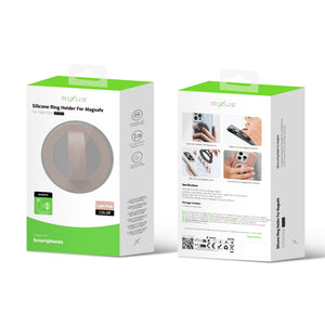 Rixus RXPH50 Silicone Ring Holder For Magsafe Light Pink