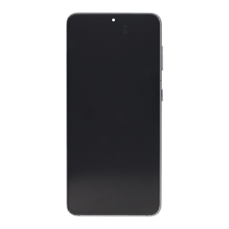 Samsung Galaxy S21 5G G991B Display And Digitizer With Frame Phantom Grey Pre-Assembled