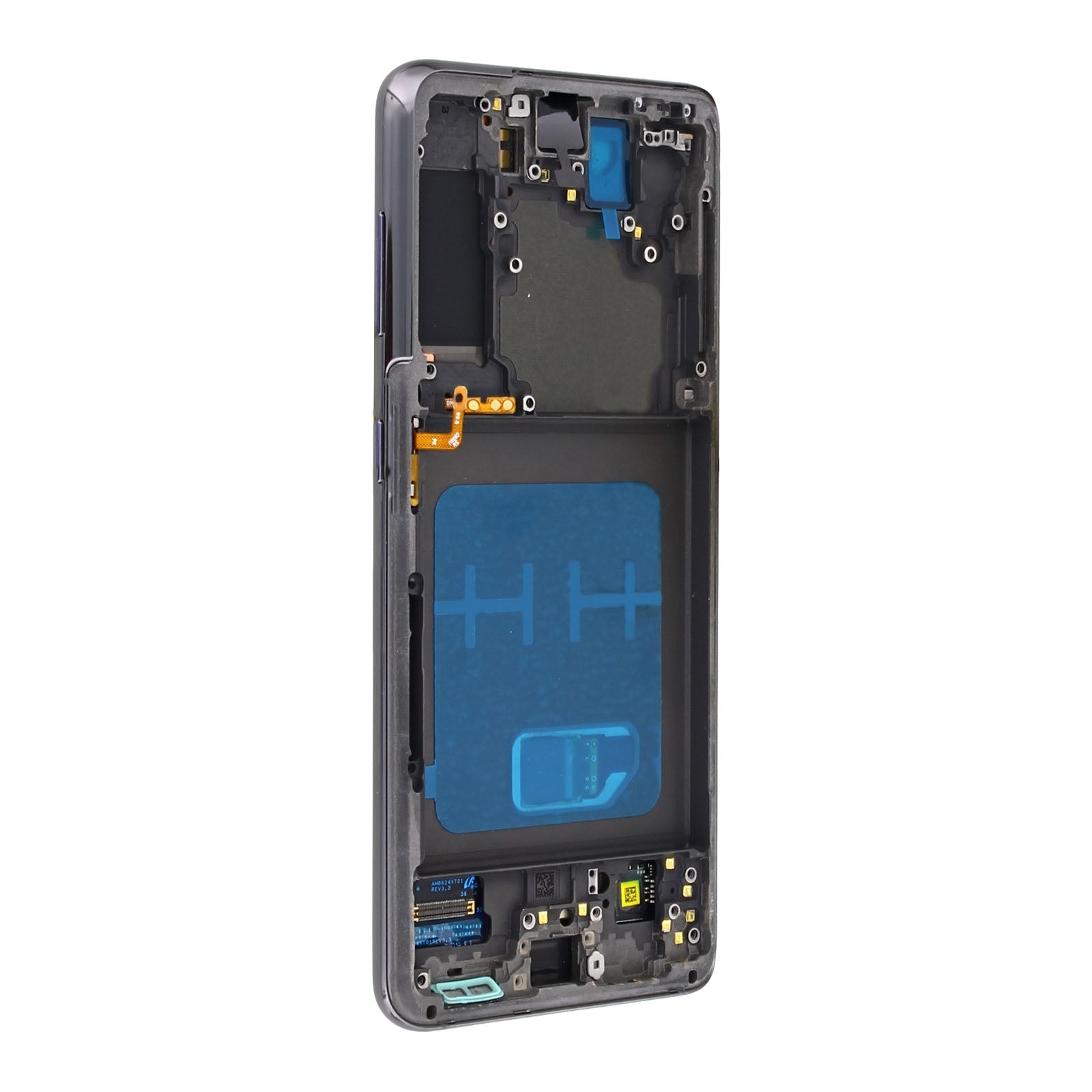 Samsung Galaxy S21 5G G991B Display And Digitizer With Frame Phantom Grey Pre-Assembled