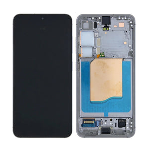Samsung Galaxy S25 S931B Display And Digitizer With Frame Silver Pre-Assembled