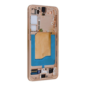 Samsung Galaxy S25 S931B Display And Digitizer With Frame Rose Gold Pre-Assembled